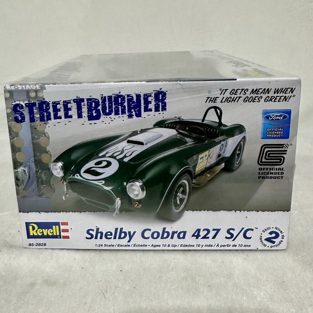 Revell Shelby Cobra 427 S/C Plastic Model Kit - 1/24 Scale New Sealed